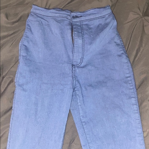 Fashion Nova - Super High Waist Denim Skinnies (3) - Picture 2 of 7